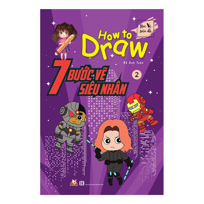Combo  How To Draw - 6 Cuốn - Hồ Anh Tuấn - Vanlangbooks