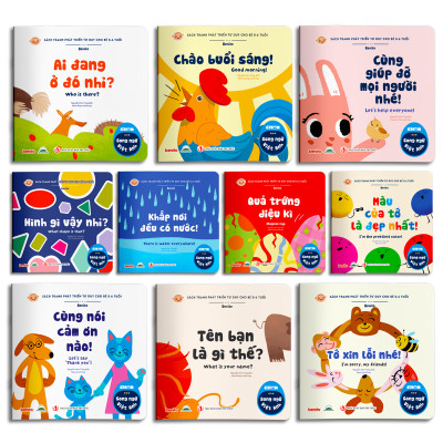 Sách - Combo 10 Cuốn Ehon Cho Bé 0-6 Tuổi + Kể Chuyện Cho Bé Trước Giờ Đi Ngủ