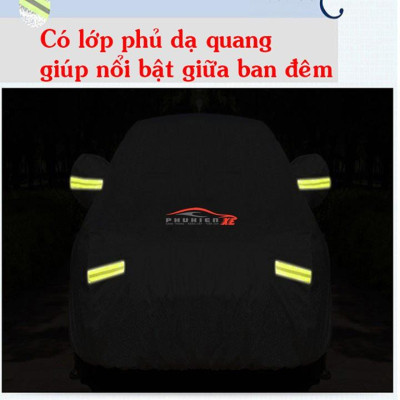 Bạt trùm che phủ xe ô tô Hyundai Santafe chuẩn 3 Lớp Cao Cấp Chống Nắng Nóng Nước Mưa Cháy Chống Bụi
