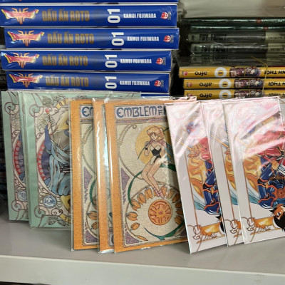 Truyện - Dragon Quest - Dấu Ấn Roto - Perfect Edition - Trọn Bộ 15 Tập Tăng kèm 3 card 3 màu - Kamui Fujiwara & Chiaki Kawamata - NXB Kim Đồng