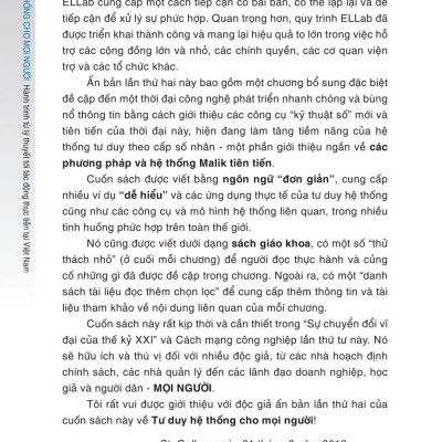 Tư duy hệ thống cho mọi người. Hành trình từ lý thuyết tới tác động thực tiễn tại Việt Nam - bản in 2024