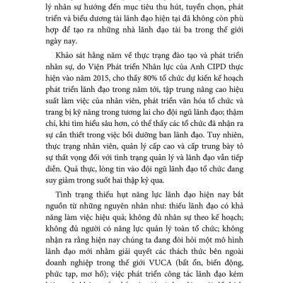 Cốt Lõi Về Lãnh Đạo: Phát Triển Phẩm Chất Lãnh Đạo Từ Lý Thuyết Đến Thực Hành