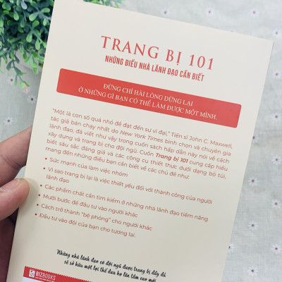 Trang Bị 101 – Những Điều Nhà Lãnh Đạo Cần Biết