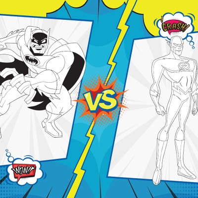 Tô Màu Rèn Luyện Iq Eq Cq - Super Heroes Siêu Anh Hùng - Tập 5 - Tặng Kèm Sticker