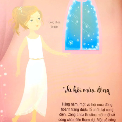 Sticker Dolly Dressing - Dán Hình Sáng Tạo Trang Phục Búp Bê - Công Chúa Tuyết