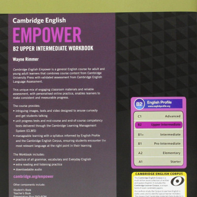 Cambridge English Empower Upper Intermediate Workbook with Answers with Downloadable Audio: Upper intermediate
