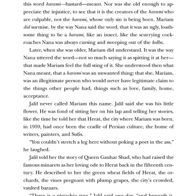 A Thousand Splendid Suns (Perfect Paperback)