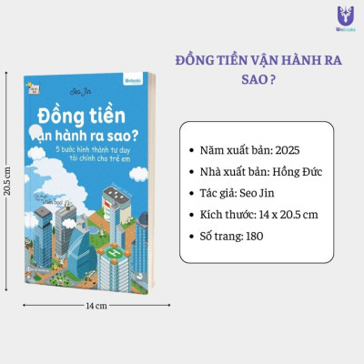 Sách - Đồng tiền vận hành ra sao? 5 bước hình thành tư duy tài chính dành cho trẻ em 10+ Unibooks