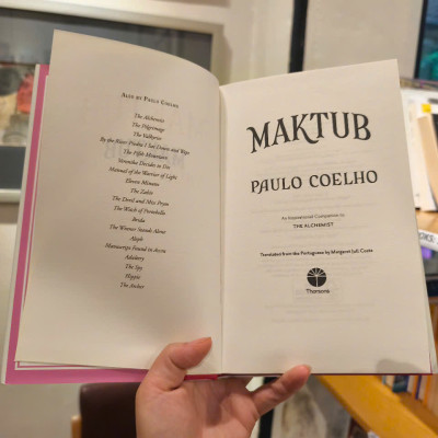 Sách - Maktub: An Inspirational Companion to the Alchemist by Paulo Coelho/Short stories