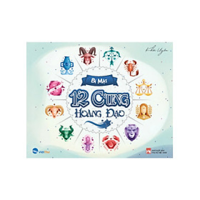 Sách Tô Màu Chữa Lành - Bí Mật 12 Cung Hoàng Đạo - VT