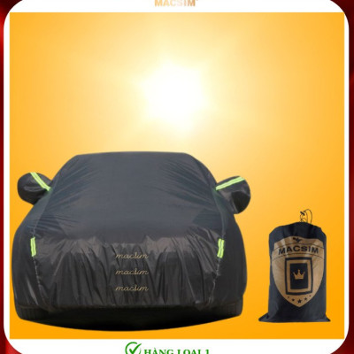 Bạt phủ ô tô bán tải Hyundai Santa Cruz nhãn hiệu Macsim sử dụng trong nhà và ngoài trời chất liệu Polyester - màu đen
