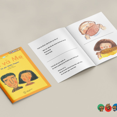 Truyện Ehon bé 3-4-5 tuổi - Ba và mẹ