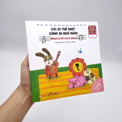 Sách Ehon Nhận Biết Cái Gì Thế Nhỉ? - Cùng Đi Ngủ Nào