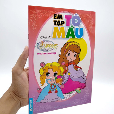 Em Tập Tô Màu - Chủ Đề Công Chúa Xinh Đẹp