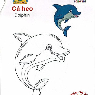 Bé tô màu - Động vật