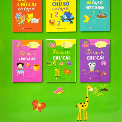 Cùng Bé Bước Vào Lớp 1 - Bé Tập Tô Chữ Cái - Quyển 1