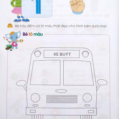 Giúp Bé Vững Bước Vào Lớp 1 - Bé Làm Quen Với Toán Học (4-5 Tuổi) (Tái Bản 2024)