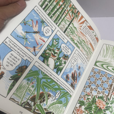 [bản comic của Tạ Huy Long] DẾ MÈN PHIÊU LƯU KÝ – bìa cứng in màu - NXB Kim Đồng