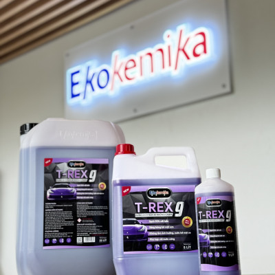 DUNG DỊCH RỬA XE MÁY Ô TÔ KHÔNG CHẠM EKOKEMIKA TREX-9-22L
