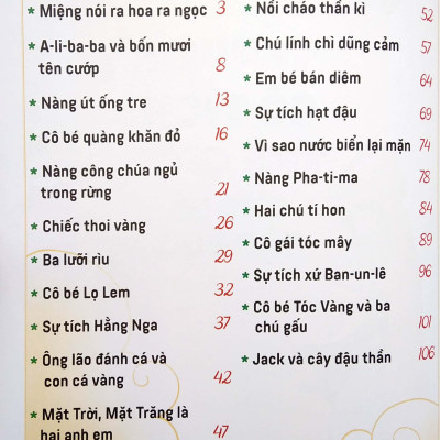 Truyện Cổ Tích Thế Giới Cho Bé Tập Đọc Từ 0 - 6 tuổi