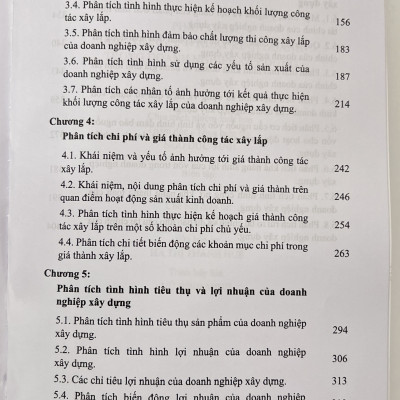 Sách - Phân Tích Hoạt Động Sản Xuất Kinh Doanh Trong Doanh Nghiệp Xây Dựng