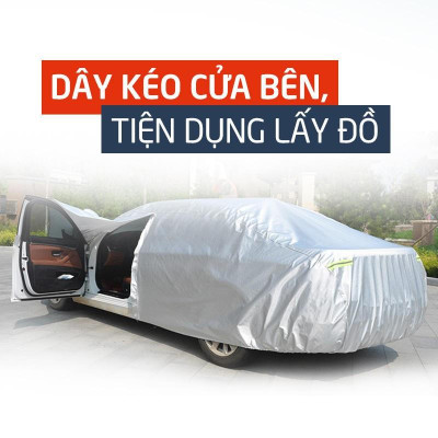[FORD ECOSPORT] Bạt phủ xe ô tô 3 lớp thông minh xe 5 chỗ ford ecosport chất liệu vải dù oxford cao cấp, áo trùm xe ô tô