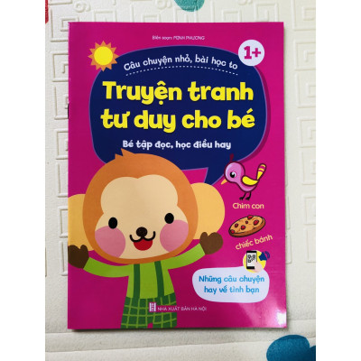 Sách - Combo Truyện Tranh Tư Duy Cho Bé - Bé Tập Đọc, Học Điều Hay (8 Cuốn) 