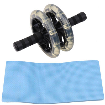 Con Lăn Tập Bụng 2 Bánh Chính Hãng + Thảm Lót