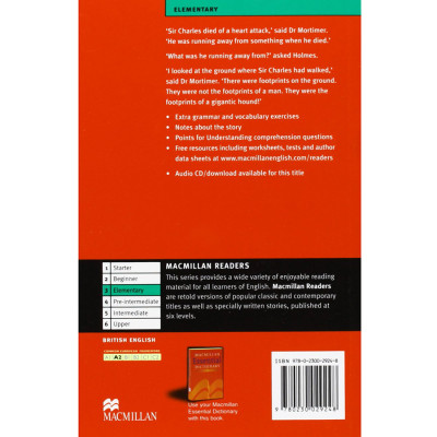 Macmillan Readers : Level 3 : Hound of the Baskervilles (The Elementary without CD)