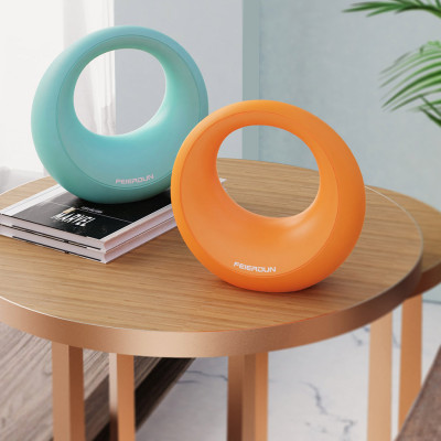 Tạ Bình Vôi,Tạ Ấm Hình Mặt Trăng 15LB (6.75kg) Lõi Thép Nguyên Khối Bọc Cao Su Dẻo Đại Nam Sport