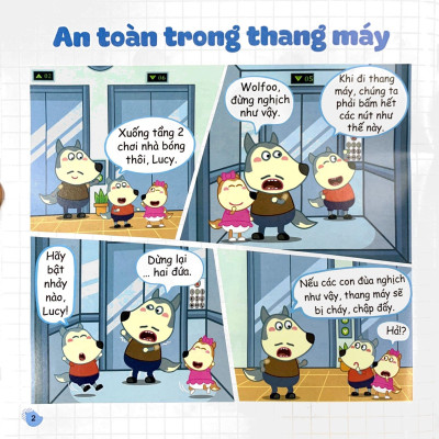 Kỹ Năng Sống - Wolfoo Học Cách Tự Thoát Hiểm