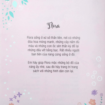 Sticker Dolly Dressing - Dán Hình Sáng Tạo Trang Phục Búp Bê - Xứ Sở Thần Tiên