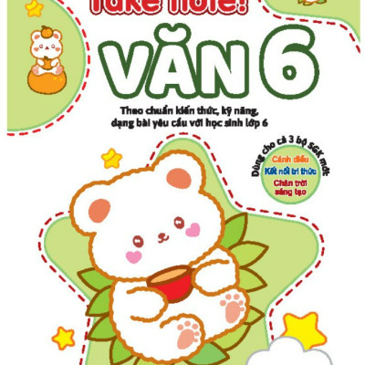 Sách - TAKE NOTE! Văn 6 (không lò xo)