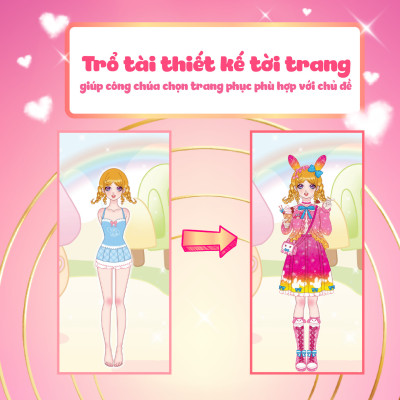 Combo Sách thời trang công chúa Daisy, Mia, Jenny, Rosy (4 Cuốn)