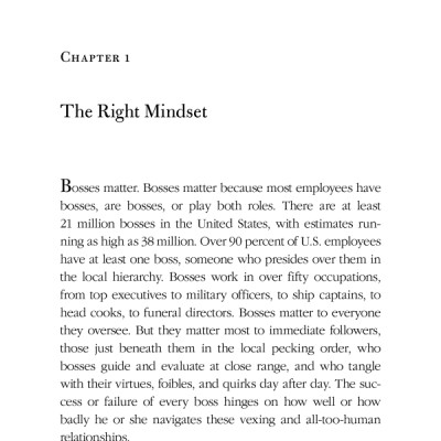 Good Boss, Bad Boss: How To Be The Best... And Learn From The Worst