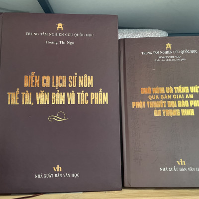 Chữ Nôm và tiếng Việt qua bản giải âm Phật thuyết đại báo phụ mẫu ân trọng kinh (Hoàng Thị Ngọ)