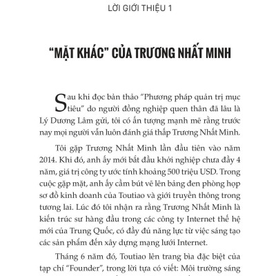Phương Pháp Quản Trị Mục Tiêu - Triết Lý Kinh Doanh Của Công Ty Tỷ Đô Bytedance