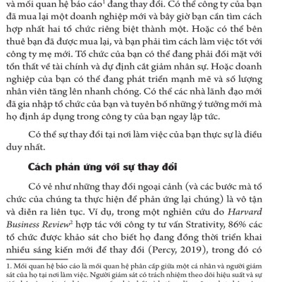 Quản Lí Quy Trình Và Con Người Để Thay Đổi Thành Công - ML