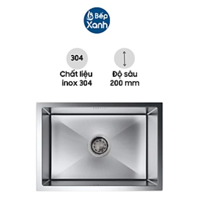 Chậu Rửa Chén Carysil IA-MQ3 - Inox 304 - Hàng Chính Hãng