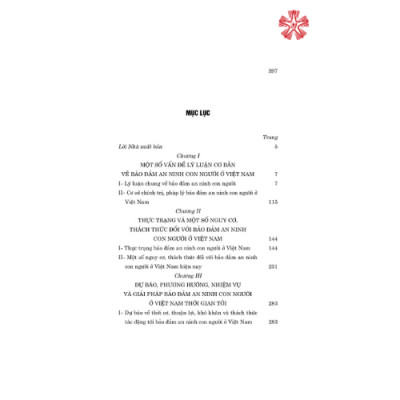 Một số vấn đề lý luận và thực tiễn về bảo đảm an ninh con người ở Việt Nam hiện nay (bản in 2023)