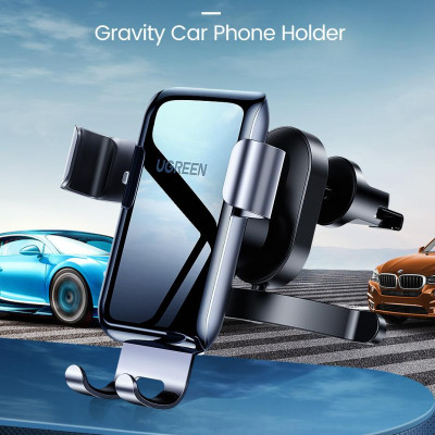 Ugreen UG10131LP274TK 4.7 - 7inch Màu Xám Giá đỡ điện thoại trên xe hơi - HÀNG CHÍNH HÃNG