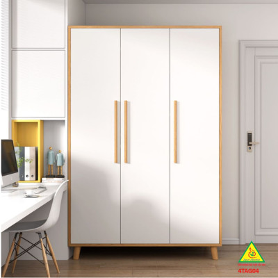 Tủ quần áo gỗ MDF 4TAG04 - Nội thất lắp ráp Viễn Đông ADV