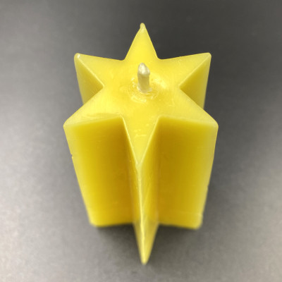 Nến Sáp Ong 9 Giờ Kèm Dĩa Gỗ Dừa 10cm : Khử Mùi Hôi Phòng Kín, Làm Sạch Không Khí, Thơm Nhẹ Mùi Mật Ong - HÀNG CHÍNH HÃNG