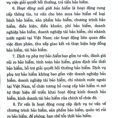 Luật Kinh doanh bảo hiểm