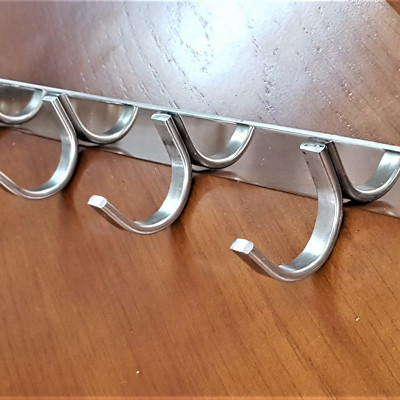 Móc áo dẹp 7 móc inox 304