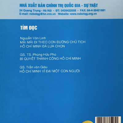 Một số cảm nhận về tư tưởng - hành động của Hồ Chí Minh (xuất bản 2011)