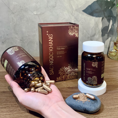 Viên uống Sắc Ngọc Khang ++ (120 viên) dòng cao cấp giúp chống lão hóa, giảm nám sạm và cân bằng nội tiết tố