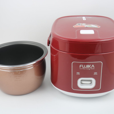 Nồi Cơm Điện Lòng Niêu FUJIKA FJ-NC1818 (1.8 lít) - Màu Ngẫu Nhiên - Hàng Chính Hãng