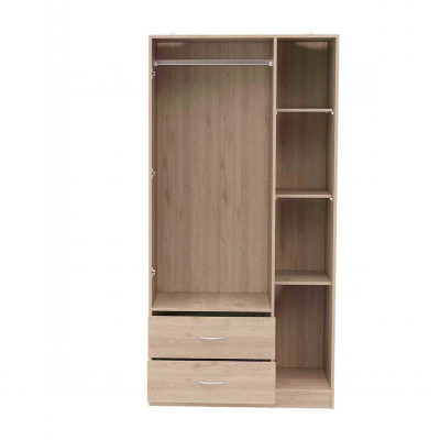 Tủ quần áo hiện đại bằng gỗ cao cấp SMLIFE Cybele