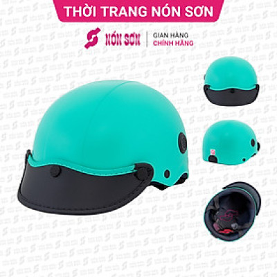 ƯU ĐÃI - Mũ bảo hiểm nửa đầu lỗ thông gió chính hãng NÓN SƠN - TG-XH500